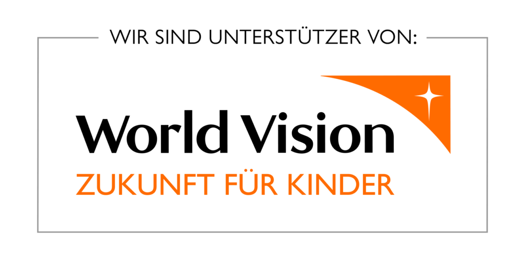 Wir sind Unterstützer von World Vision Zukunft für Kinder